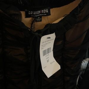 Fashion Nova mesh dress